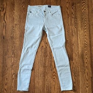 AG Adriano Goldschmied Women's Skinny Jeans in Light Blue